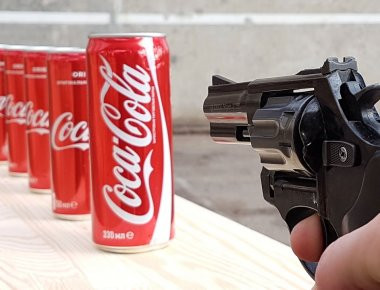 Όπλο vs COCA COLA! Δείτε βίντεο με το πείραμα